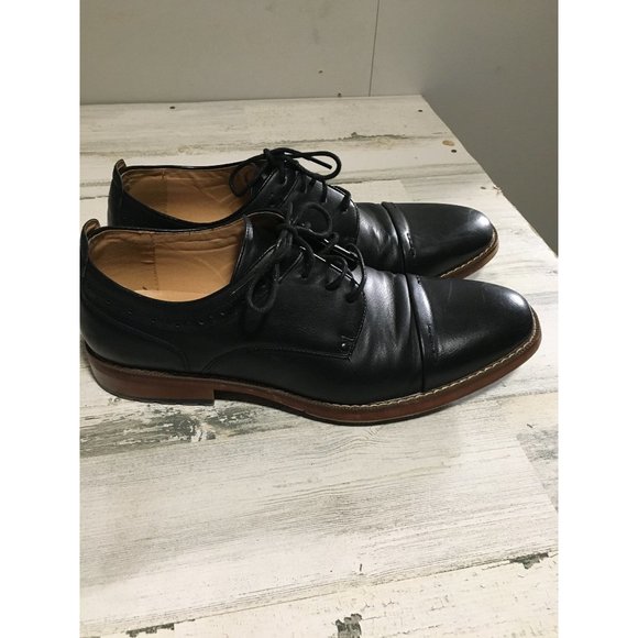 Supply Lab black lace up oxfords size 10.5 M - Picture 2 of 6